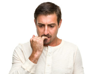 Habit of nail biting 