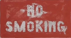 No smoking sign